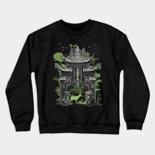 Chinese temple gate Crewneck Sweatshirt